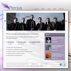 Percius Artist and Project Management